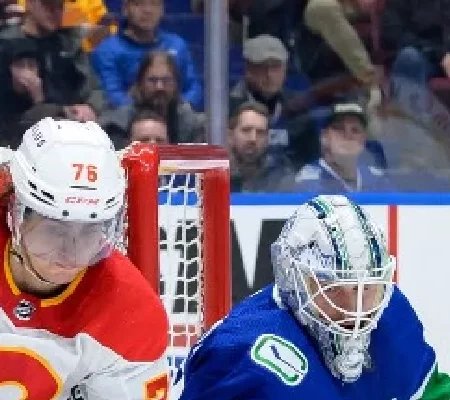 Battle of Alberta Heats Up in Vancouver: Flames Aim to Spoil Canucks’ Playoff Hopes (April 16th)